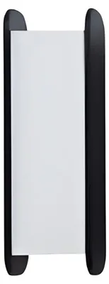 Image de Étagère noire et blanche Étagère en bois pour le salon Meubles pour la maison