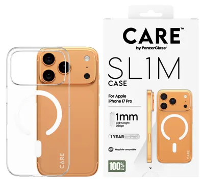 Produktbild von PanzerGlass CARE™ by ® SL1M Case Transparent m. MagSafe iPhone 18 Pro | 17 Pro, Cover, Apple, Apple - iPhone 17 Pro, Apple - iPhone 18 Pro, Transparent