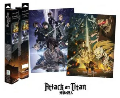 Produktbild von Pyramid Attack On Titan (staffel 4) Poster 2 Einheiten    One Size