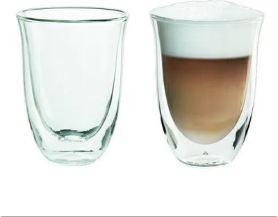 Produktbild von DeLonghi Latte Macchiato 2er Doppelwandiges Thermoglas