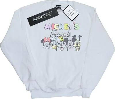Produktbild von Disney - "Friends Faded Nostalgia" Sweatshirt für Herren BI38709 (XL) (Weiß)
