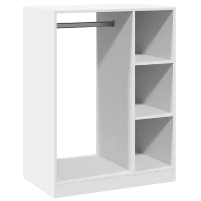 Immagine prodotto di Armadio bianco 77x48x102 cm in materiale ligneo