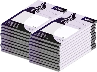 Produktbild von PRICARO Terminblock für Friseure "Styling" (20er Pack)
