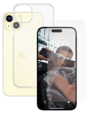 Produktbild von PanzerGlass SAFE. iPhone 15 Plus 2-in-1 Pack