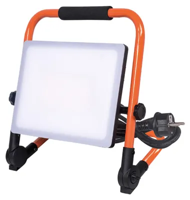 Produktbild von Solight LED-Strahler mit Klappstativ, 100 W, 9000 lm, 4000 K, Kabel mit Stecker, IP65