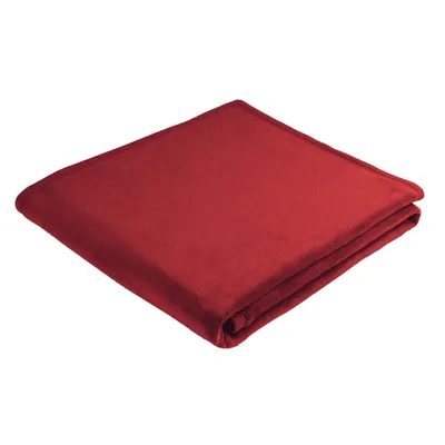 Produktbild von Biederlack Kuscheldecke Uni Einfarbig Soft & Cover 150x200 cm Samtrot