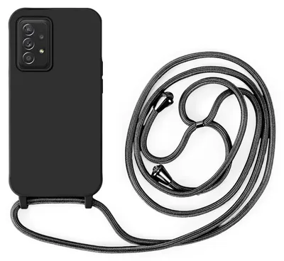 Produktbild von Handykette für Samsung Galaxy A52 Hanyhülle mit Band Hülle mit Kodel Schwarz