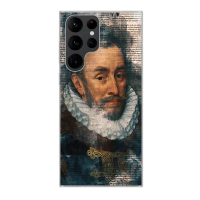 Produktbild von MuchoWow® Handyhülle Schutzhülle Hülle für Samsung Galaxy S22 Ultra Kunst - Aquarelle - Alte Meister Silikon Softcase Handy Hülle - Abbildung