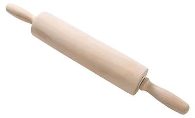 Produktbild von Nudelholz aus Holz, lebensmittelecht, antihaftbeschichtet, für Pizza, Kekse, Kuchenböden, Gebäck, Teigtaschen – Küchenhelfer