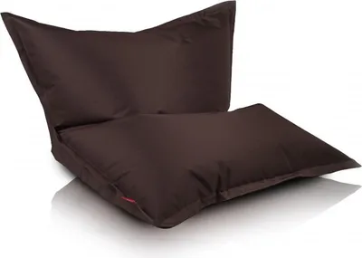 Obrázok produktu pre Pufa na vankúše Beanbag Polyester M Cushion Sack Pouffe - Mäkká a pohodlná - Farba: čierna