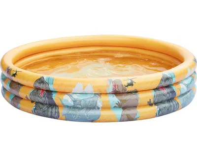 Produktbild von Planschbecken Happy People 3-Ring-Pool Jurassic World 122x23 cm
