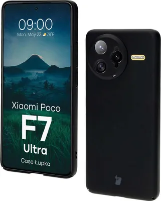 Produktbild von Handyhülle für Xiaomi Poco F7 Ultra, Bizon Case Lupka, Schwarz