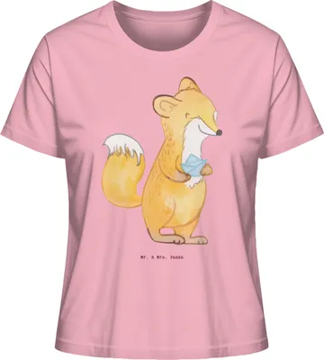 Produktbild von Mr. & Mrs. Panda T-Shirt für Frauen Fuchs Origami Größe S - Baumwolle Pink - Geschenk, Damen, Baumwoll, Papierfalten, Japanische Faltkunst, Oberteil, Basic, Basteln, DIY