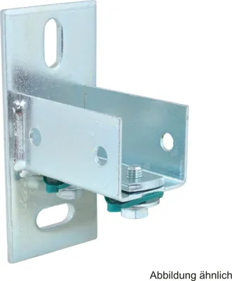 Produktbild von BIS RapidRail® Wandplatte, verzinkt, für Schiene WM35