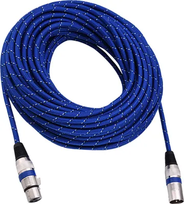 Zdjęcie produktu dla Kabel mikrofonowy, kabel audio MIC, kabel MIC, wtyk XLR męski na żeński, wtyk XLR męski na żeński, kabel mikrofonowy 3-pinowy