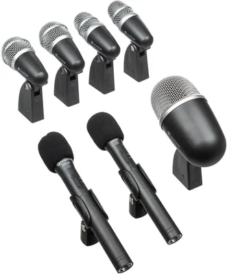 Image de Revoltage DM-100 Kit de microphones pour batterie