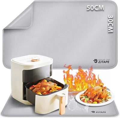 Produktbild von Famanu hitzebeständige Unterlage 50 x 30 cm - Antirutsch und wasserdicht