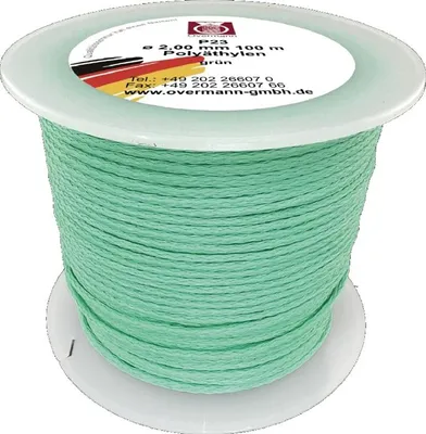 Produktbild von Maurerschnur L.50m D.2mm 35kg PE grün
