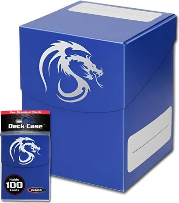Immagine prodotto di BCW Deck Case Standad Matte 100+- Blu