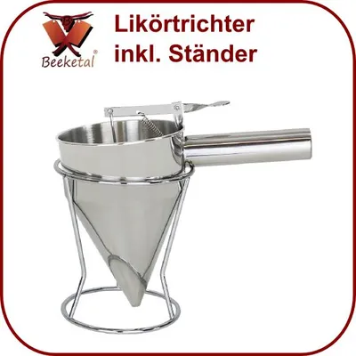 Produktbild von Beeketal Likörtrichter Fondanttrichter Soßentrichter - BLT-13