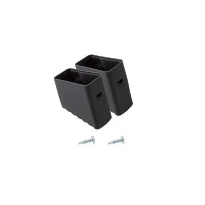 Obrázok produktu pre Krause® MONTO nášľapná krytka (pár) čierna 40x20 mm, pre schodíky a stupienky MONTO, ako aj stupienky CORDA