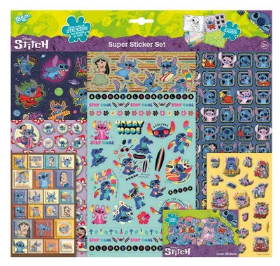 Image de Disney Stitch - Super set d'autocollants