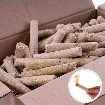 Produktbild von Flammingo® 10 kg Mini Holzpresslinge, aus Holzwolle und Wachs