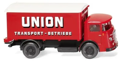 Produktbild von Wiking LKW Büssing 4500 Koffer-LKW Union Transport 047603