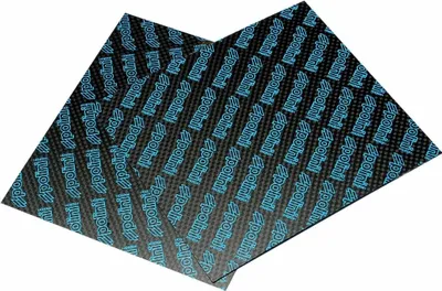Immagine prodotto di 2 lastre in carbonio POLINI 110x100 spessore 0,28