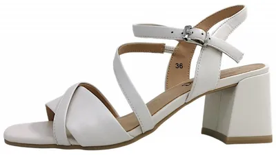 Image de Caprice - Sandales blanches pour femmes, style décontracté