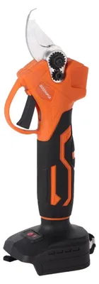Produktbild von Akku-Hochentaster und Gartenschere - Bürstenloses Elektro-Beschneidungsset - 20-cm-Sägeblatt - 30-mm-Schnittkapazität - 2-m-Teleskopstange - 2 Akkus