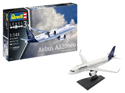 Image de Revell Airbus A320neo "Lufthansa" New Livery 1:144