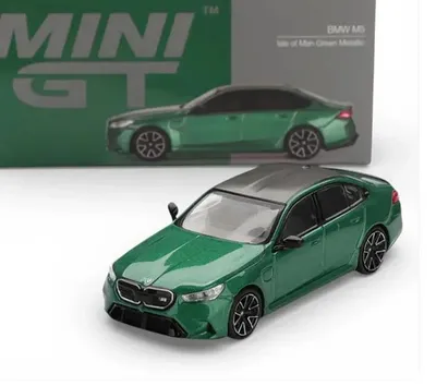 Obrázok produktu pre _BMW M5 (G90) ISLE OF MAN GREEN METALLIC 2024 - Mini GT 1:64