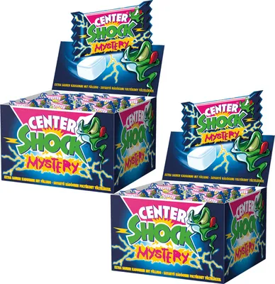 Immagine prodotto di Centre Shock Mystery Mix gomma da masticare acida e deliziosa 400g confezione da 2
