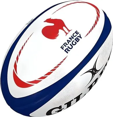 Produktbild von Gilbert Replica France Rugbyball Silber 5 Silber 5