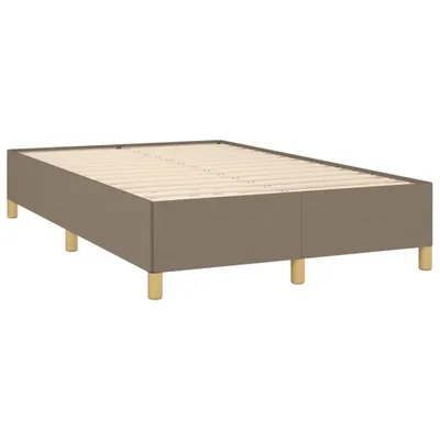 Produktbild von Bettgestell ohne Matratze Taupe 120x190 cm Stoff