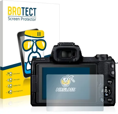 Produktbild von BROTECT Schutzglas für Canon EOS M50 Schutzfolie Panzer Folie Glas Display Schutz klar