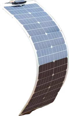 Obrázek produktu pro Solární panel, flexibilní design, kompatibilní se systémy 12 V, 80 W, bílý, 820 x 370 mm