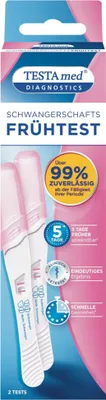 Produktbild von Testamed Schwangerschaftstest 2er 1 P