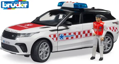 Immagine prodotto di BRUDER Range Rover Velar autopompa+fig 02885