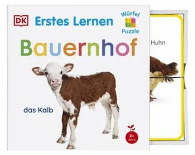 Produktbild von Erstes Lernen Würfelpuzzle. Bauernhof