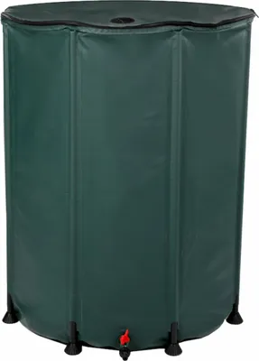 Produktbild von Regentonne faltbar inkl. Auslaufhahn 500 l grün