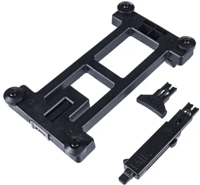 Produktbild von Basil Adapterplatte MIK 2.0 abschließbar schwarz