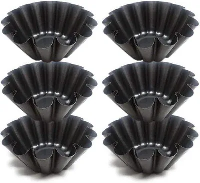 Produktbild von Kugelförmige Koolstofstaal Set aus 6 Teilen Ø 10 cm
