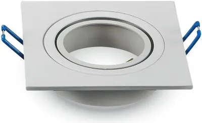 Zdjęcie produktu dla Oczko punkt sufitowy V-TAC 1xGU10 Kwadrat Białe VT-782