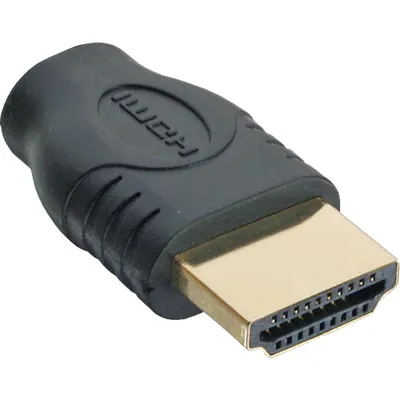 Produktbild von INLINE HDMI Adapter A Stecker auf Micro HDMI D Buchse vergoldete Kontakte