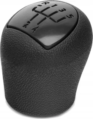 Image de Pommeau de levier de vitesse Renault Clio Kangoo Twingo Noir
