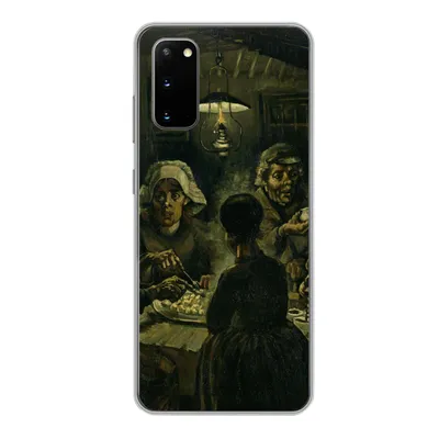 Produktbild von MuchoWow® Handyhülle Schutzhülle Hülle für Samsung Galaxy S20 Die Kartoffelesser - Vincent van Gogh Silikon Softcase Handy Hülle - Bild