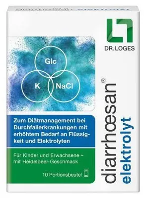 Produktbild von Diarrhoesan elektrolyt Plv.z.Her.e.Lsg.z.Einnehmen 10 St