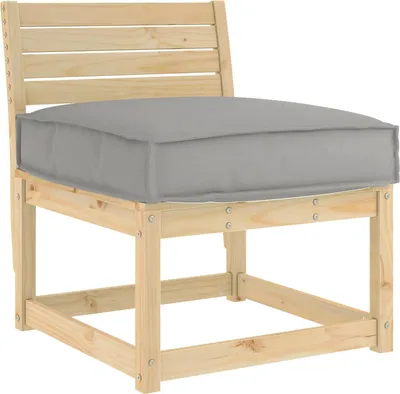 Obrázok produktu pre vidaXL Vankúš sivý 60 x 60 x 12 cm Oxfordská tkanina